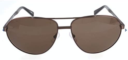 Ermenegildo Zegna EZ0030/S 37J Brown Aviator Sunglasses for Womens