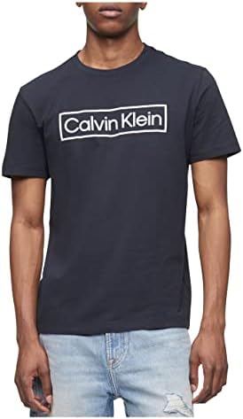 Calvin Klein Men's Ck Box Logo Crewneck T-Shirt