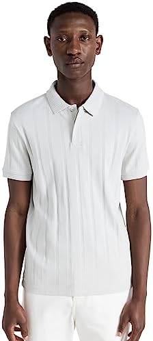 Club Monaco Men's Wide Rib Polo