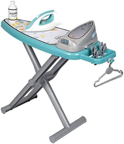 Smoby - Ironing Table + Steam Iron, 7600330121