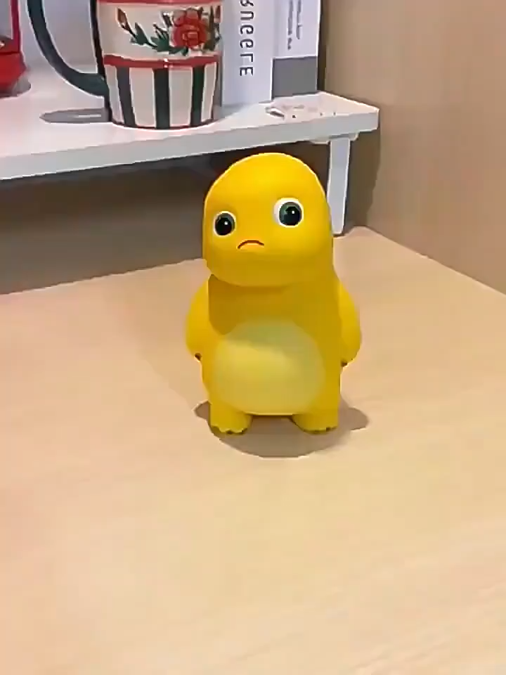 Stress Relief Dinosaur Toy Elastic Peach Squeeze Decompression Toy Cute Girly Yellow Toy Decompression Toys Children'S Tricky Toys Home Decoration