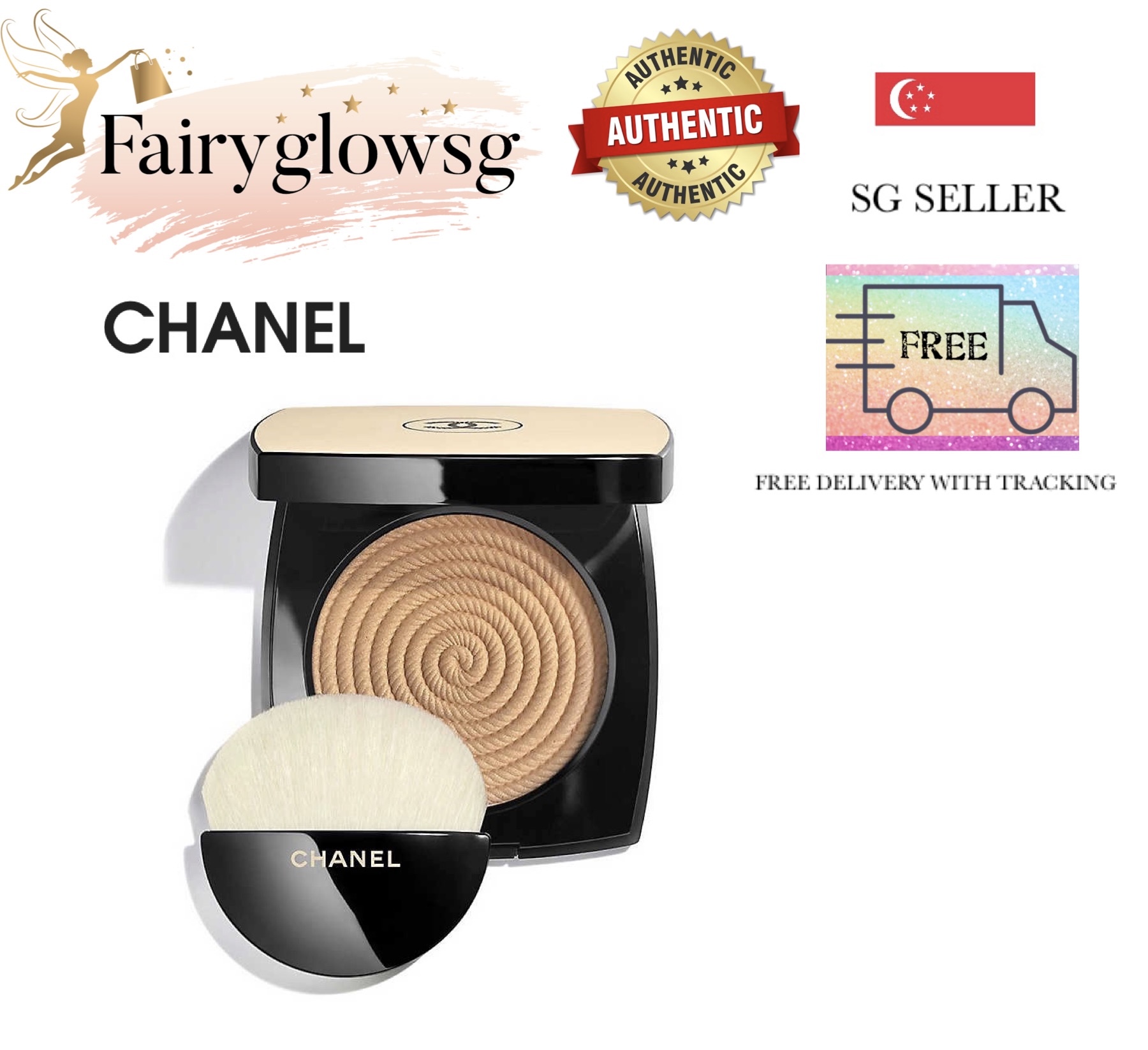 ⭐️DUTY FREE⭐️ LES BEIGES Illuminating Highlighting Powder CHANEL