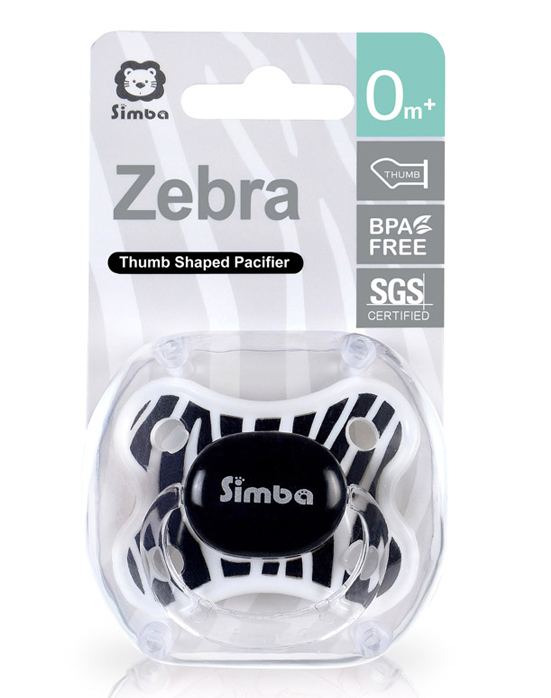 Simba BPA Free Thumb Shaped Pacifier (0-6 months++)