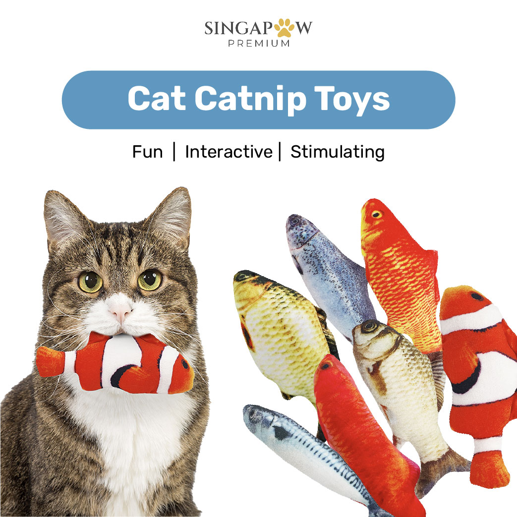 Singapaw Catnip Soft Toy for Cat
