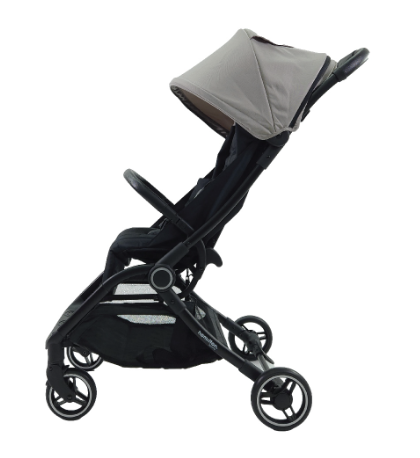 Hamilton S2 Stroller | MagicFold™ Black/ Khaki colours (Cabin size 6.8kg)
