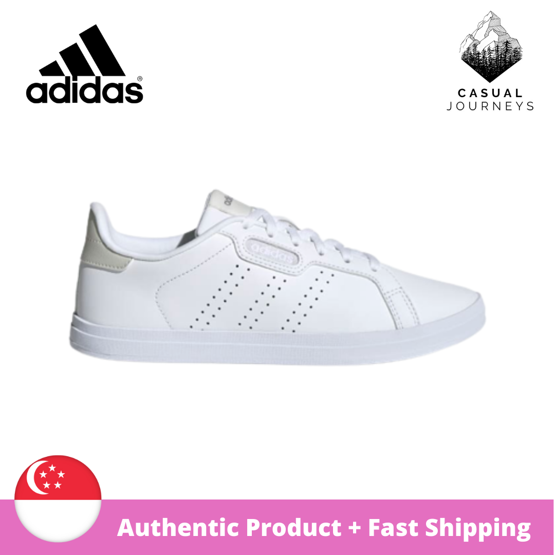 ADIDAS Women's Courtpoint Base Tennis Shoes White GZ5337